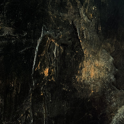 Dark painting texture